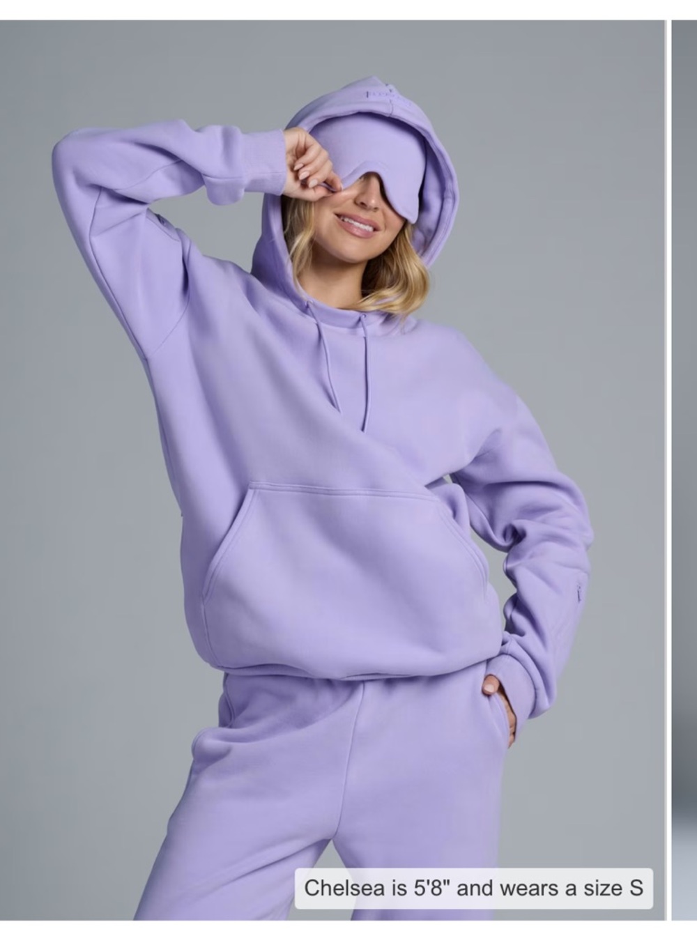 Lilac Women's Oversized sweat set